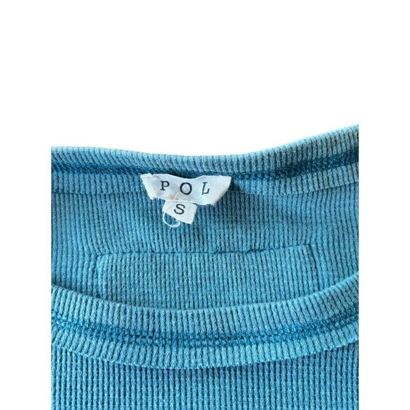 POL Women's Stitch Block Pocket Top - Picture 4 of 8
